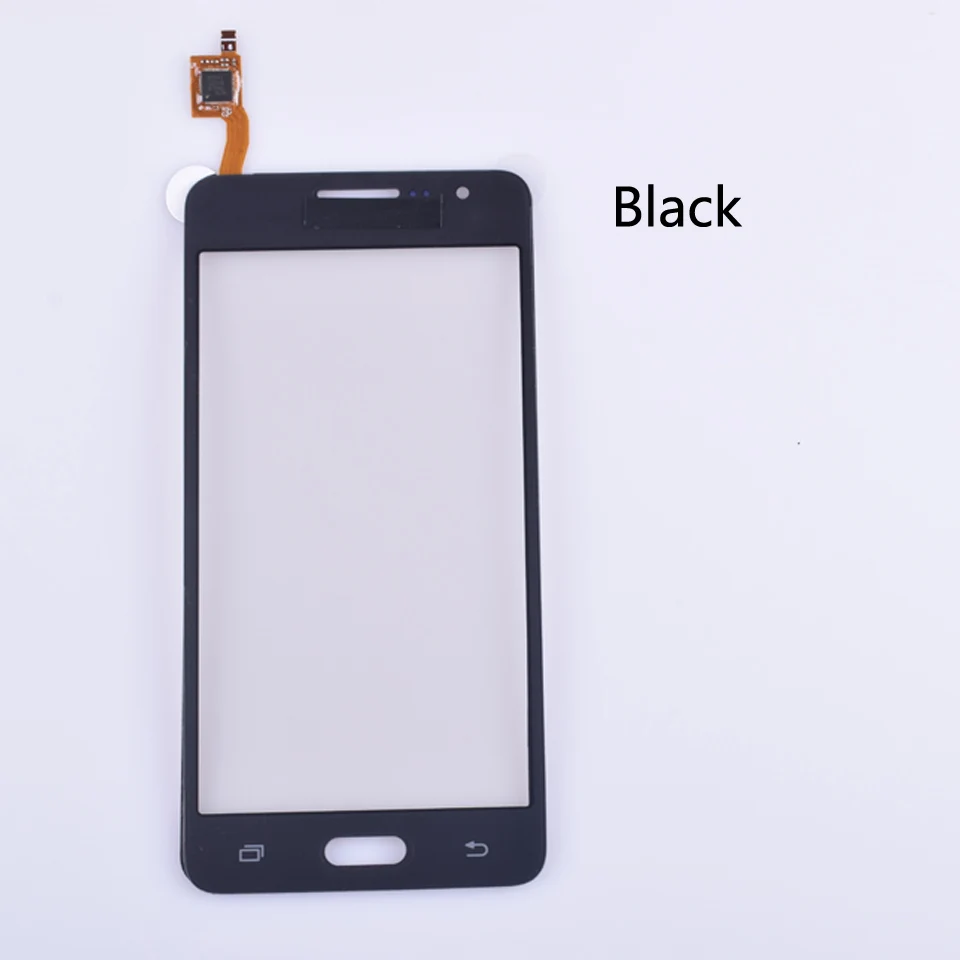 Black 10 шт./партия G531 для samsung Galaxy Grand Prime G531F SM-G531F G530H G530 G531 G530 сенсорный экран дисплей датчика дигитайзер стекло - Цвет: Black