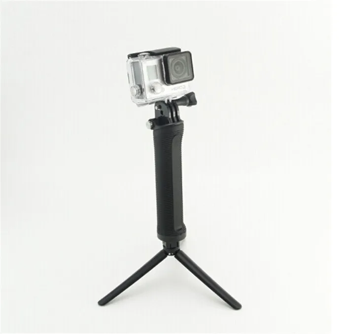 Высококачественные Аксессуары для камеры 3 сторонний монопод + штатив ручной