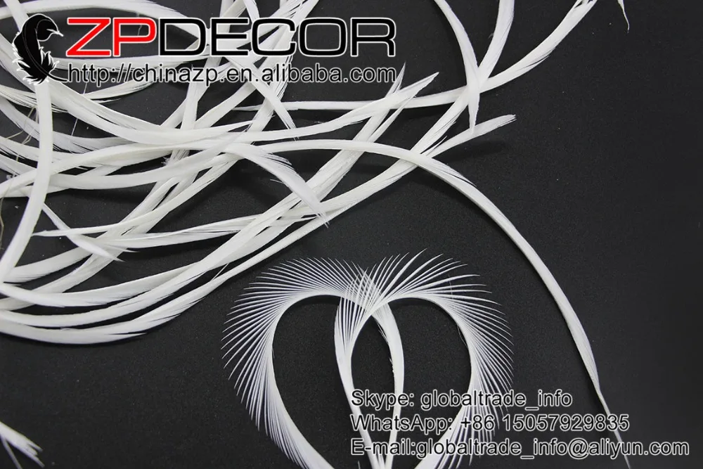 ZPDECOR 200 шт./лот 20 25 см (8 10 дюймов) ручной выбор премиум яркие белые большие гусиные