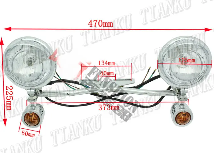 Фары указателей поворота для мотоцикла противотуманные фасветильник Suzuki - Фото №1