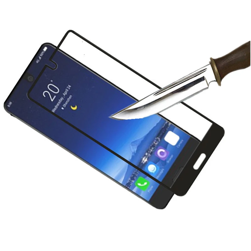 3D закаленное стекло для Sharp Aquos S2 Полное покрытие экрана Взрывозащищенная
