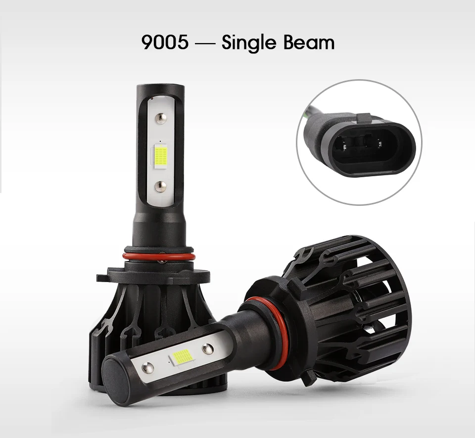Oslamp T5 H4 светодиодный налобный фонарь H7 H11 H1 H3 COB чипы 8000 лм 72 Вт 6500 к автомобильная передняя лампа ближнего света дальнего света противотуманная фара все-в-одном DC 12 В