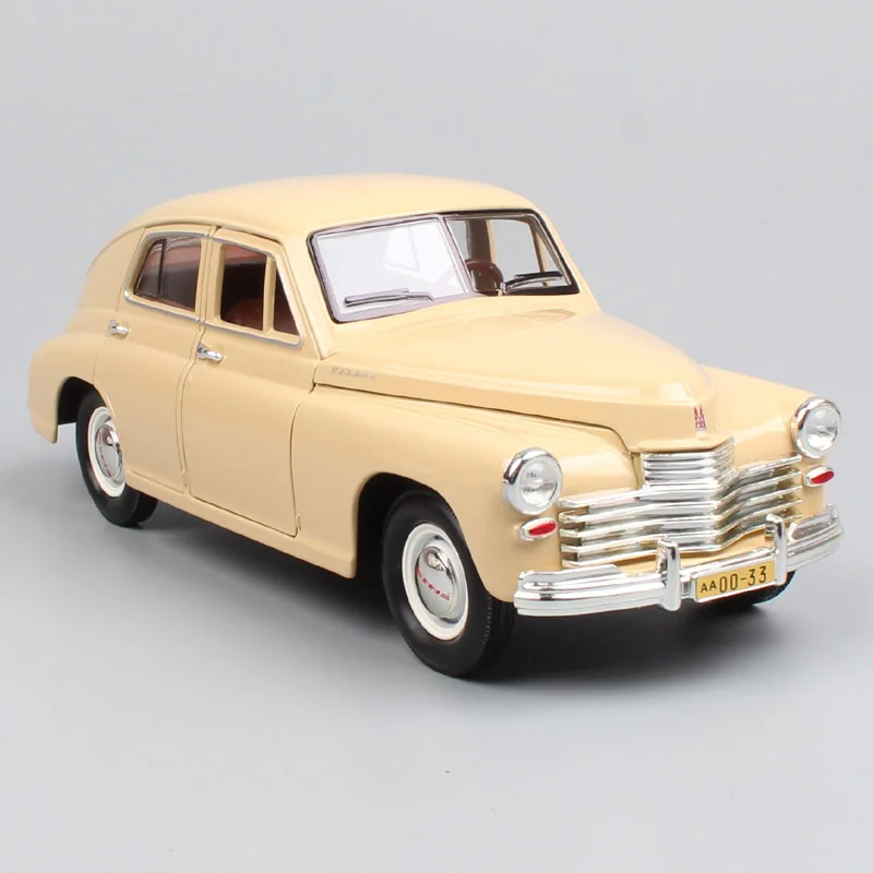 1:24 Масштаб Россия СССР горький газ М20 Pobeda FSO Warszawa Molotovets Gaz-M20 автомобили Седан литые Автомобили Модель игрушки подарки