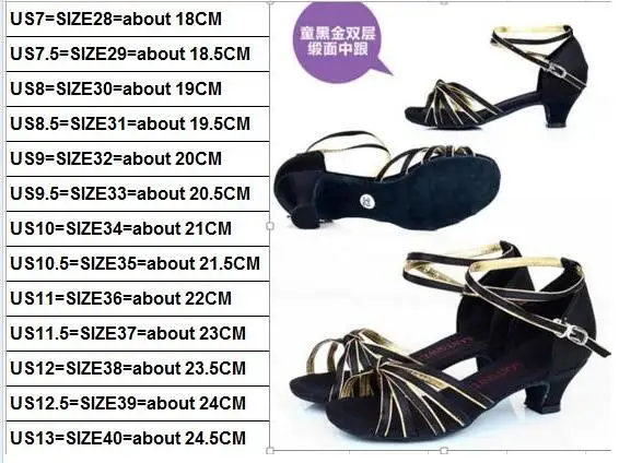 Style 8 Check size Новинка года; Брендовая обувь для латинских танцев из искусственной кожи и атласа; женская обувь на низком каблуке; Танцевальная обувь для танго, сальсы - Цвет: Style 8 Check size