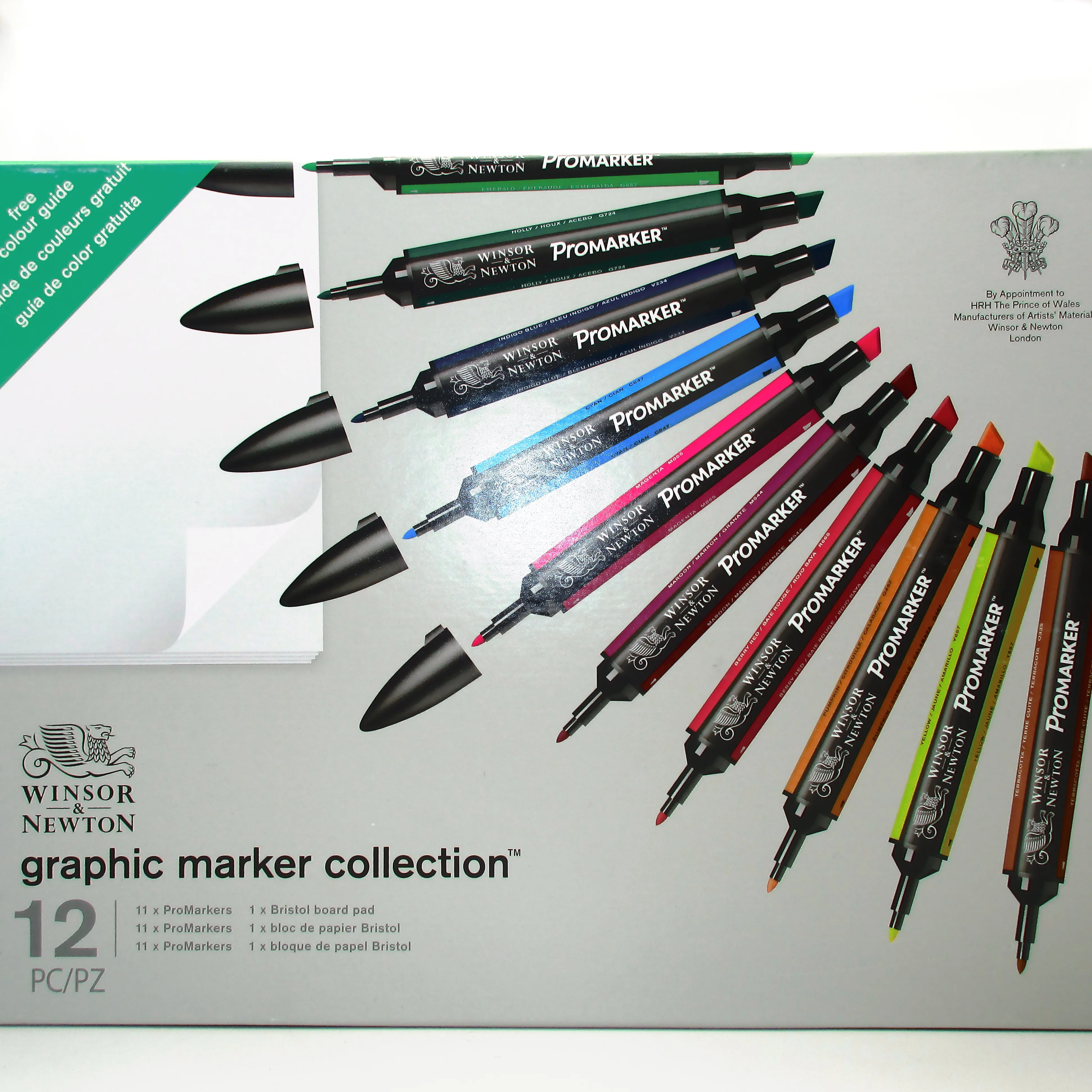 Графические маркеры Winsor & Newton коллекция маркеров Promarker набор листов