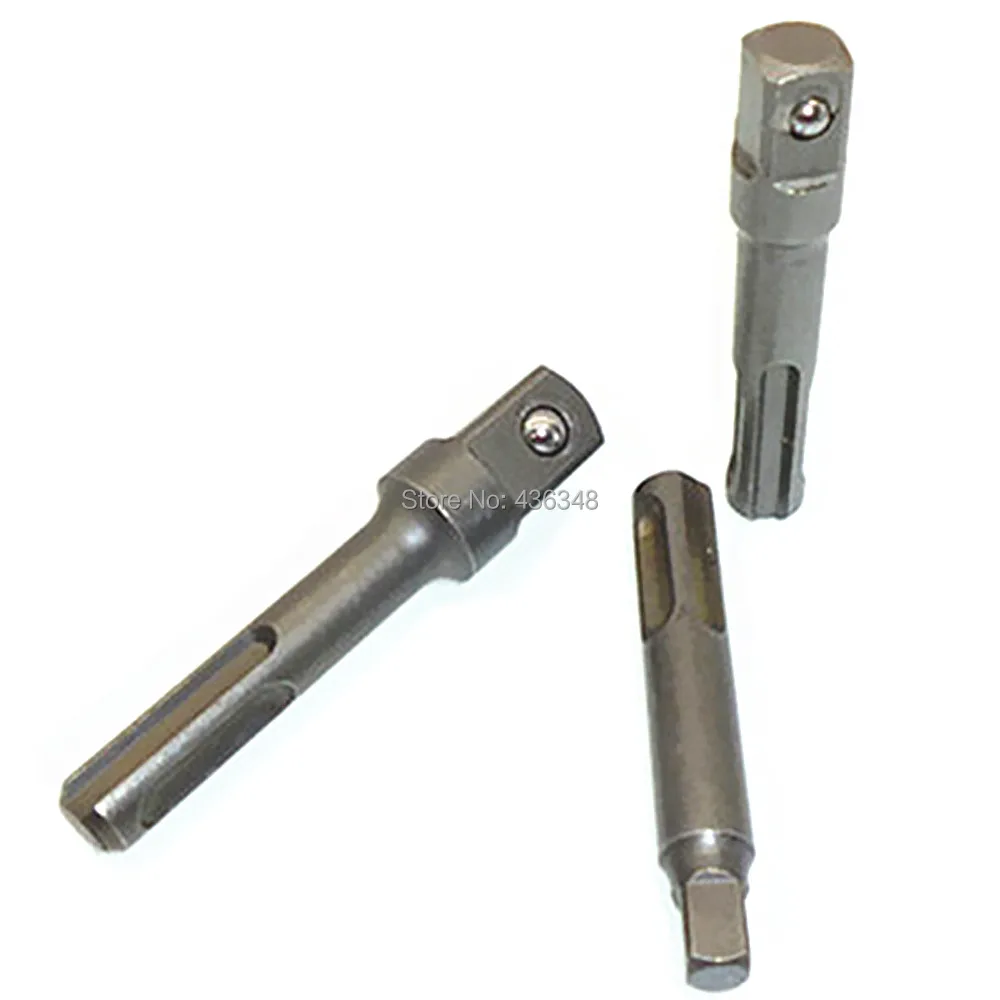 3 шт. молотковые дрели Sds Plus Набор отверток адаптер подходит 1/4 &quot3/8&quot 1/2 Отвертка