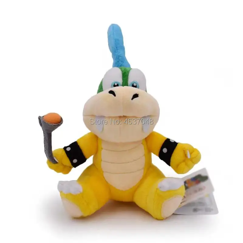 15-28 см Super Mario Broser JR 3D Land Bone Kubah Koopa Dragon Dark Bowser Kamek Waluigi Wario Lemmy Morton Roy Bully плюшевые игрушки