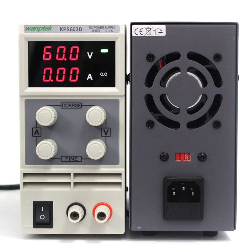 Импульсный источник питания постоянного тока KPS603D 60 В 3 А одноканальный