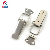 4pcs r001 iron spring loaded toggle latch hasps case cabinet box buckle toggle catch