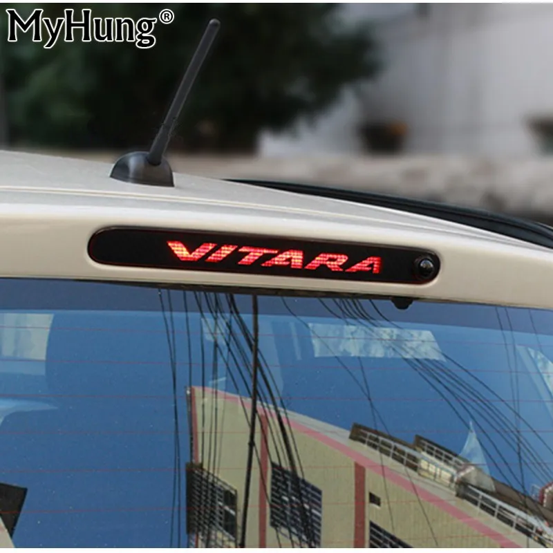 Украшение из углеродного волокна для стоп сигналов стикеры покрытие Suzuki Vitara