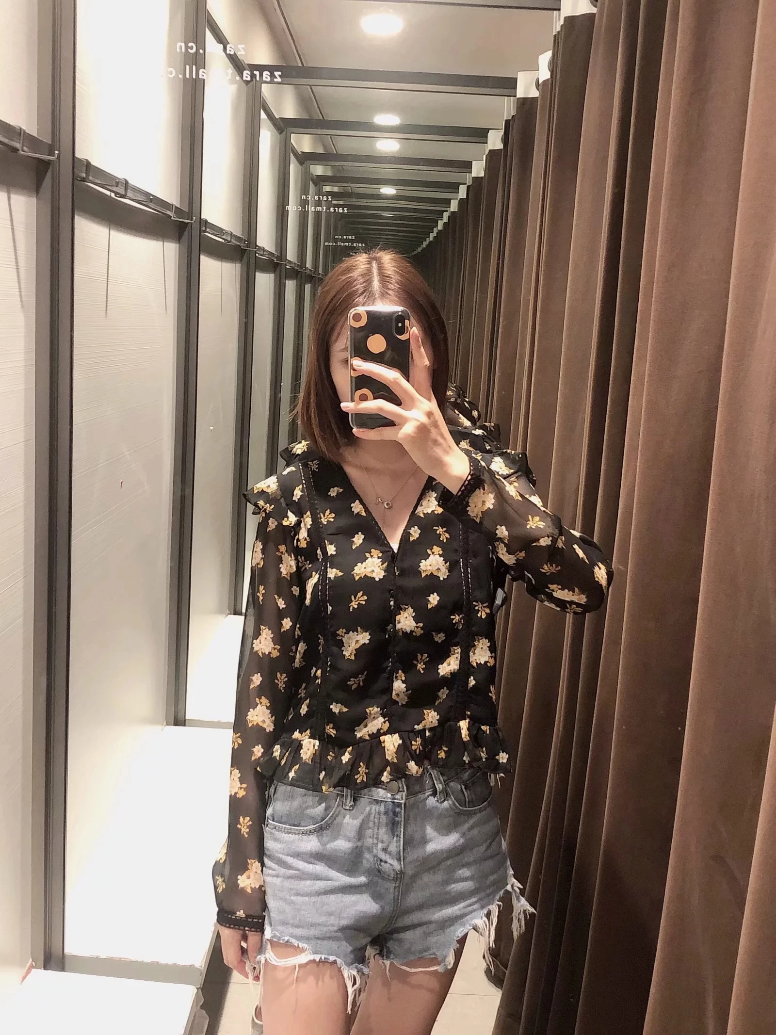 Блузка в английском стиле с цветочным принтом и оборками, длинный рукав, blusas mujer de moda, кимоно, Женские топы и блузки