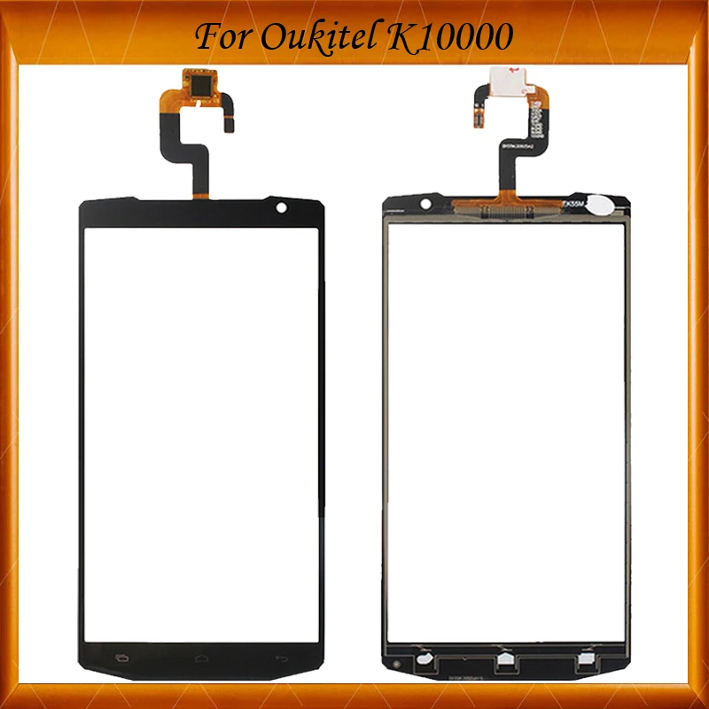 Дигитайзер сенсорного экрана для Oukitel K10000 панель Замена переднего стекла в