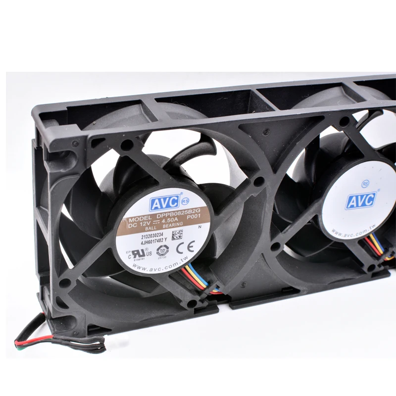 Original DPPB0825B2G 8cm 12V 4.50A machine equipment module three rows of cooling fans | Компьютеры и офис