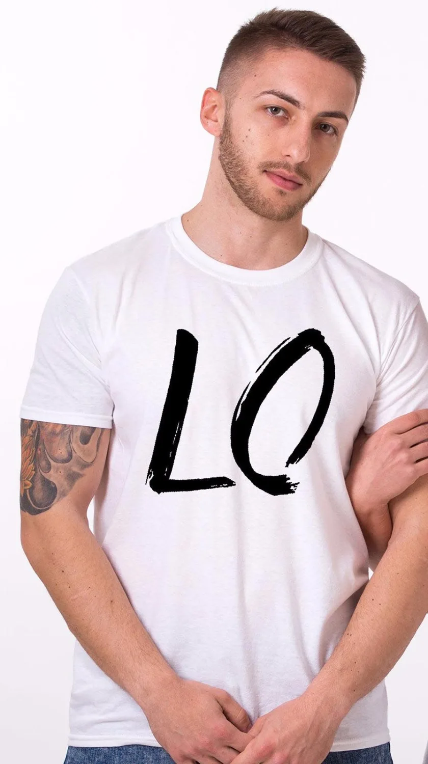 Новая модная дизайнерская мужская рубашка подходящая парная футболка семейная