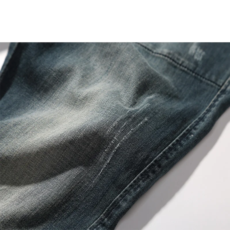 Мужские мешковатые джинсы EICHOS повседневные шаровары в стиле хип-хоп с эластичной