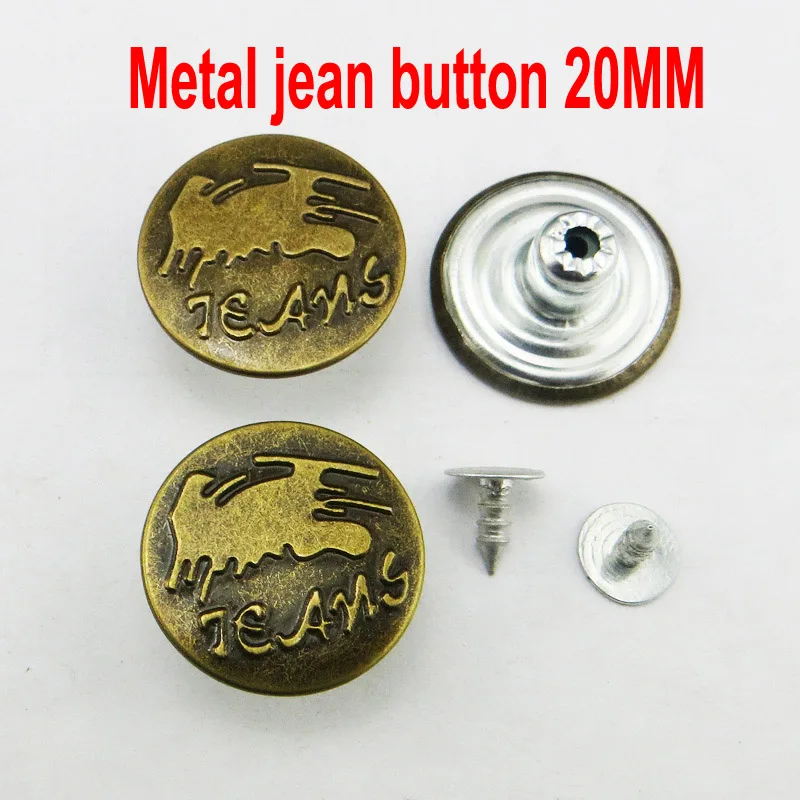 30 шт. 20 мм бронзовый тон/пистолет черный серебристый серый джинсовая с надписью