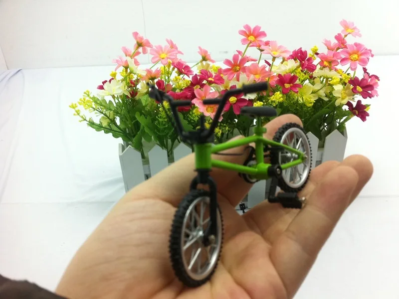 3 шт. сплав мини пальчиковые горные велосипеды BMX Fixie велосипед мальчик игрушка