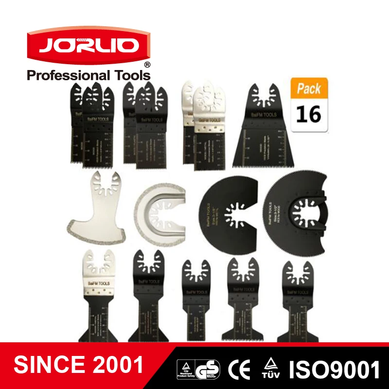 

16pcs Oscillating Multi Function Universal Saw Blade Carbon Steel Cutter for DIY Renovator