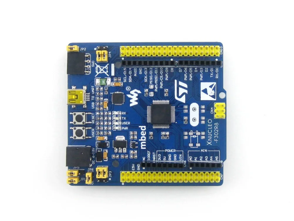 STM32 STM32F302R8T6 ARM Cortex M4 макетная плата совместима с оригинальным NUCLEO F302R8 поставляется