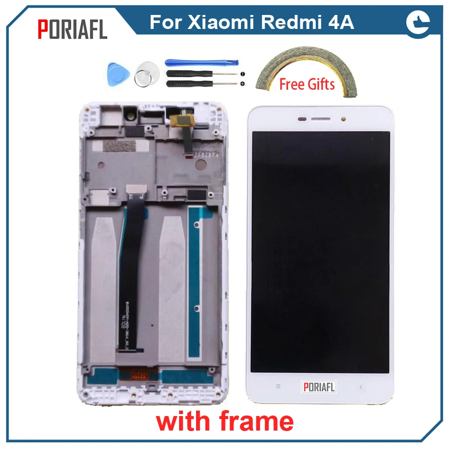 ЖК дисплей с рамкой для Xiaomi Redmi 4A дигитайзер сенсорного экрана в сборе Pro