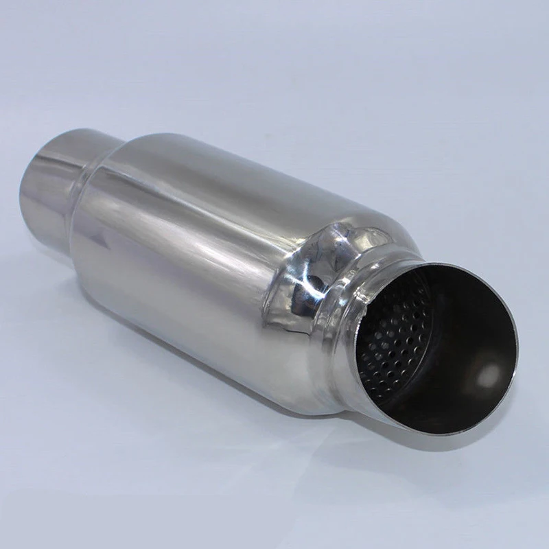 63 мм автомобильный выхлопной системный глушитель насадка Хвостовая труба из