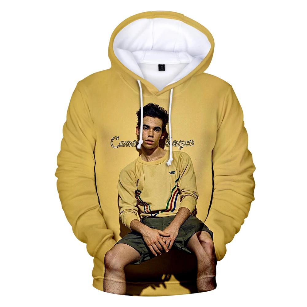 Cameron Boyce 2019 модные повседневные худи и свитшоты с 3D принтом для косплея длинными