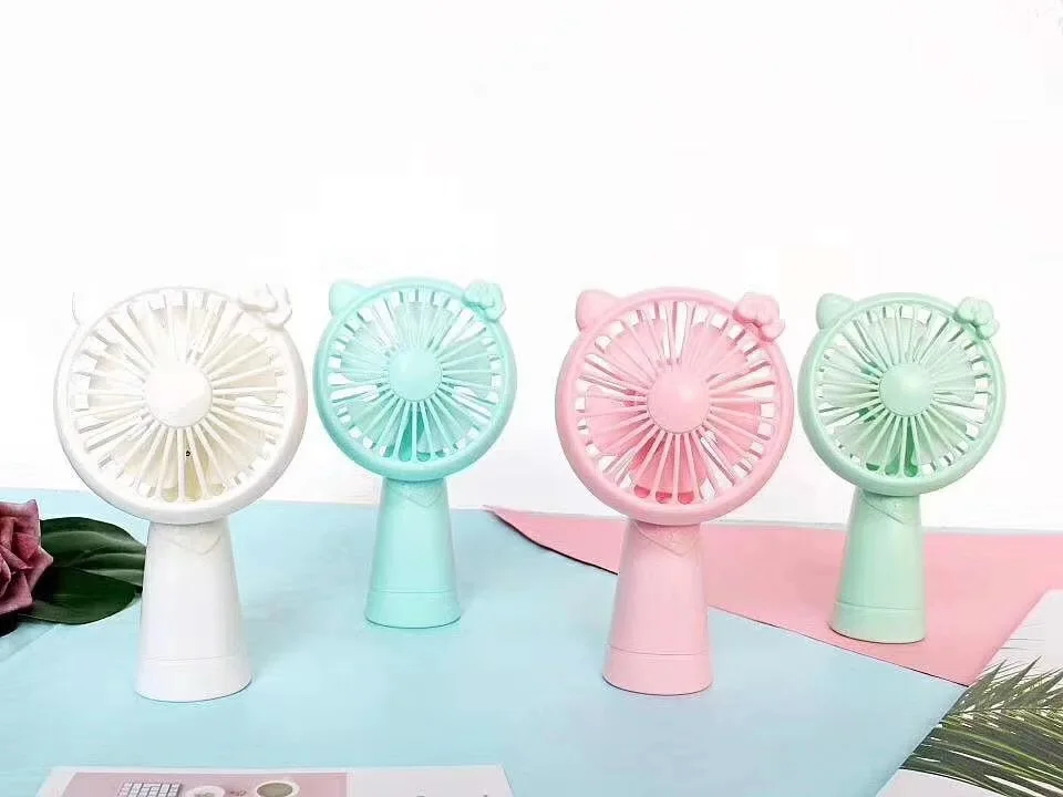 Hello Kitty портативный вентилятор USB Домашний Настольный может быть Вертикальный