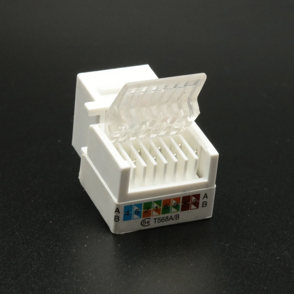 10 шт. модульные патч-панели для разъемов rj45 cat5 cat5e cat6 | Обустройство дома