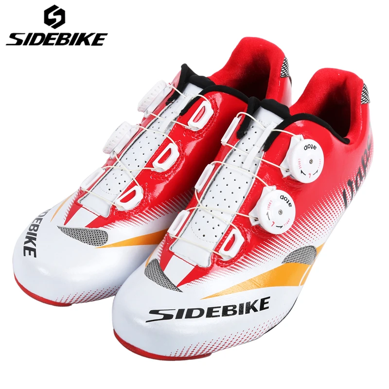 SIDEBIKE 2017 обувь для велоспорта углеродная легкая шоссейного велосипеда