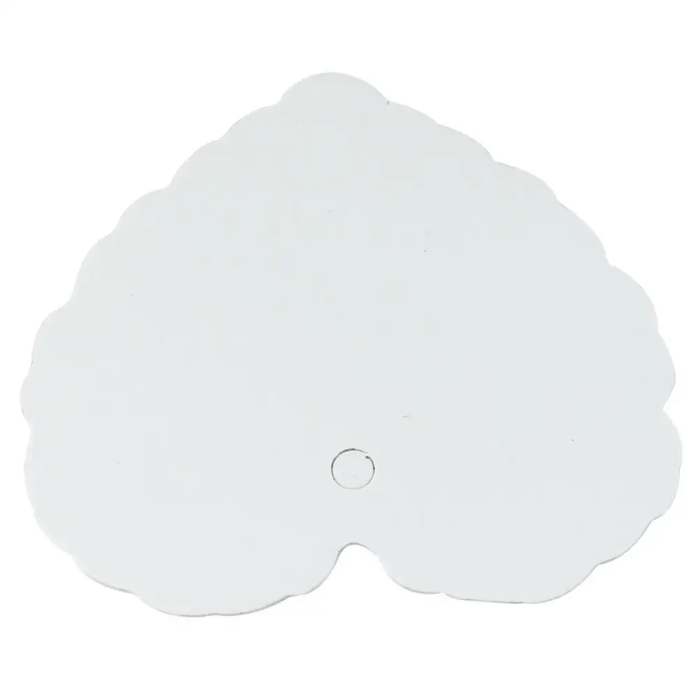 Новинка 2016 картонные бирки в форме сердца 100 x из крафт бумаги виде белого для