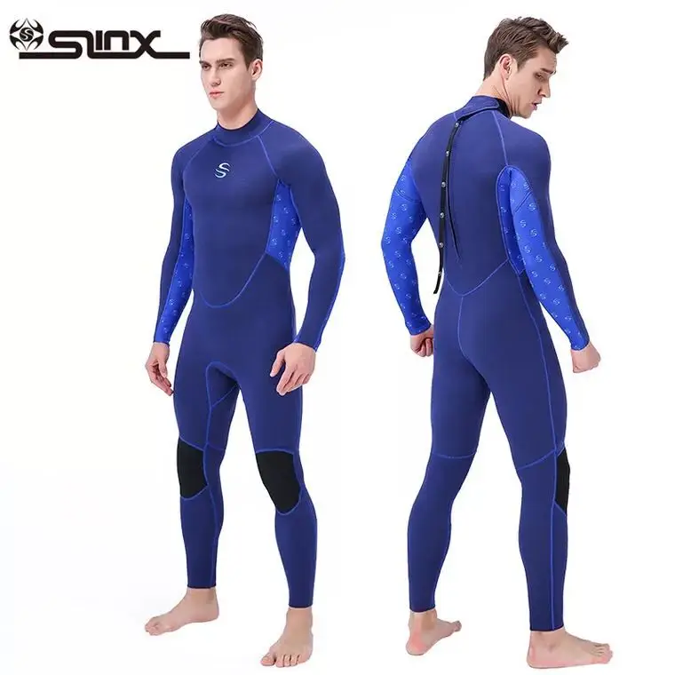 

SLINX 2mm Neoprene Wetsuits Men Full Body One-Piece Scuba Diving Surfing Snorkeling Spearfishing Swimsuit Sunscreen Keep Warm