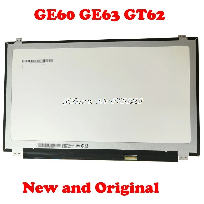 Оригинальный 15 6 &quotFHD ЖК-дисплей Экран дисплея для MSI GE60 GE63 GT62 GP63 GL63 GS63 B156HAN04.2 N156HHE-GA1