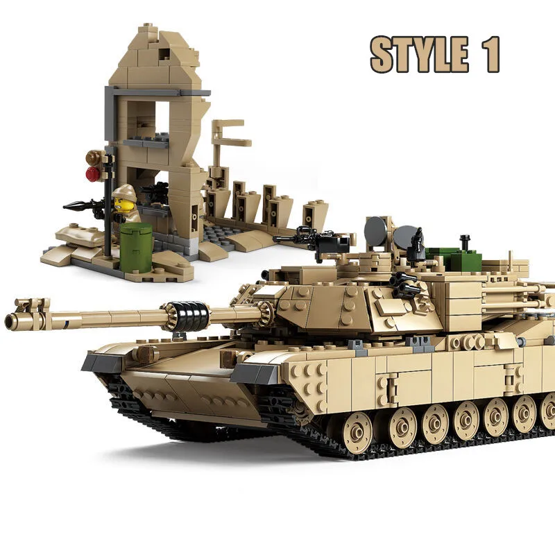 Kazi Military M1A2 коллекция танков серии Транс игрушки 1:28 ABRAMS MBT HUMMER Модели Строительные