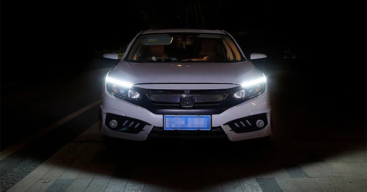 OKEEN 2x тонкий гибкий DRL Switchback светодиодный светильник Knight Rider с полосками для головы, светильник с последовательным плавным янтарным сигналом поворота, светильник s