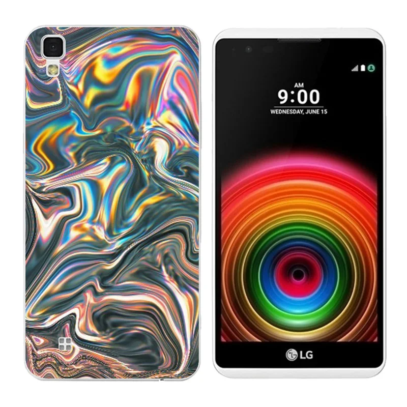 Мягкие ТПУ чехлы для LG X power K210 K220 LS755 с принтом млекопитающих задняя крышка Power K220DS