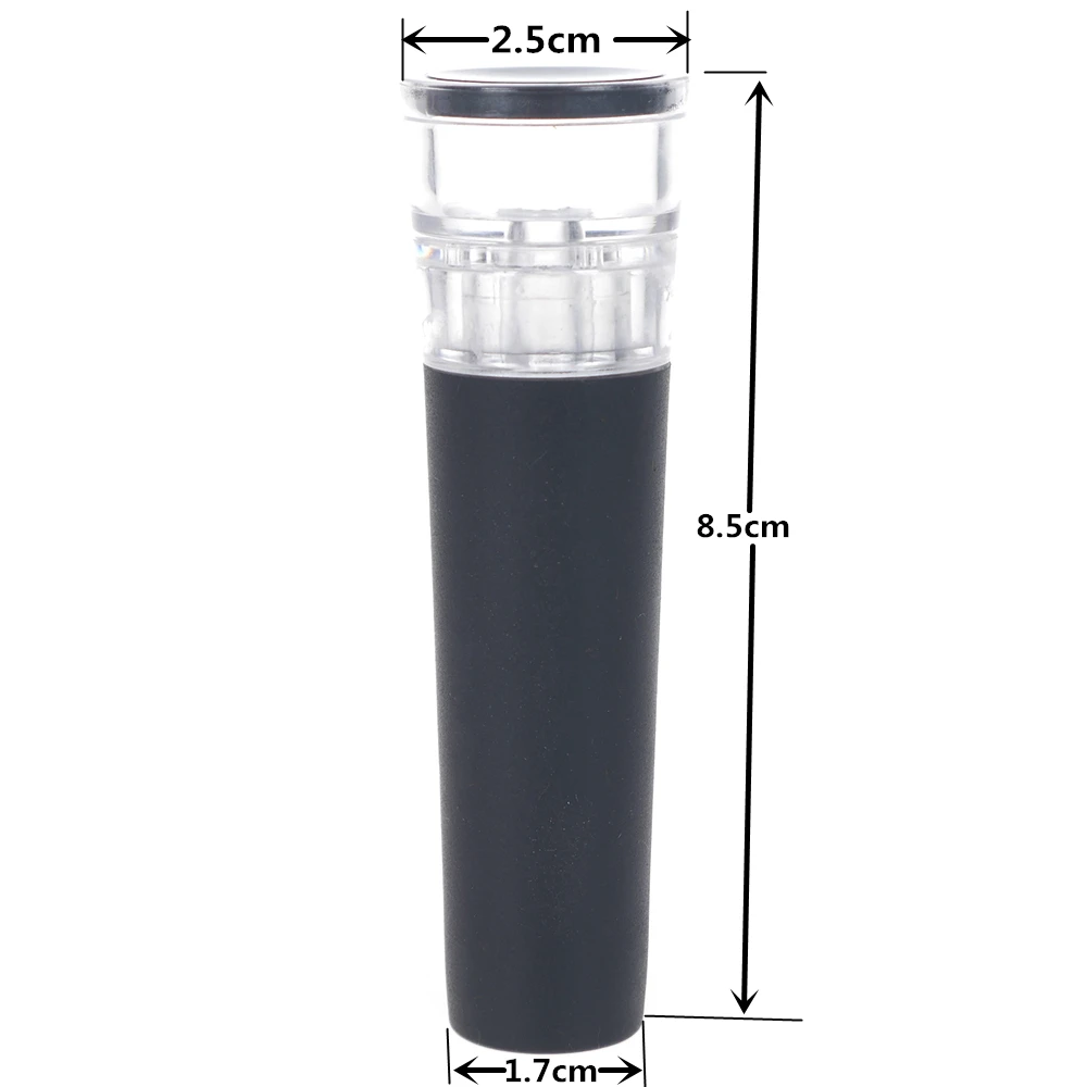 Silicone Wine Bottle Stoppers Vacuum Red Cap Sealer Champagne Fresh Preserver Stopper Bar Tools | Дом и сад