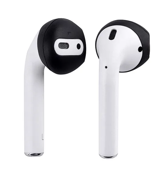2 пары силиконовых наконечников для наушников Airpods сменные насадки улучшенная