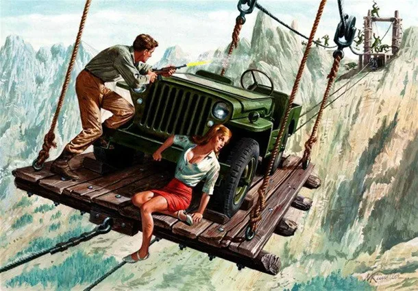 Сексуальные девушки огонь на корабле Холодной войны США агитация CCCP советский