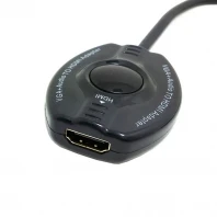 Вход VGA для ПК и ноутбука питание от USB 3 5 мм преобразователь аудиосигнала в HDMI