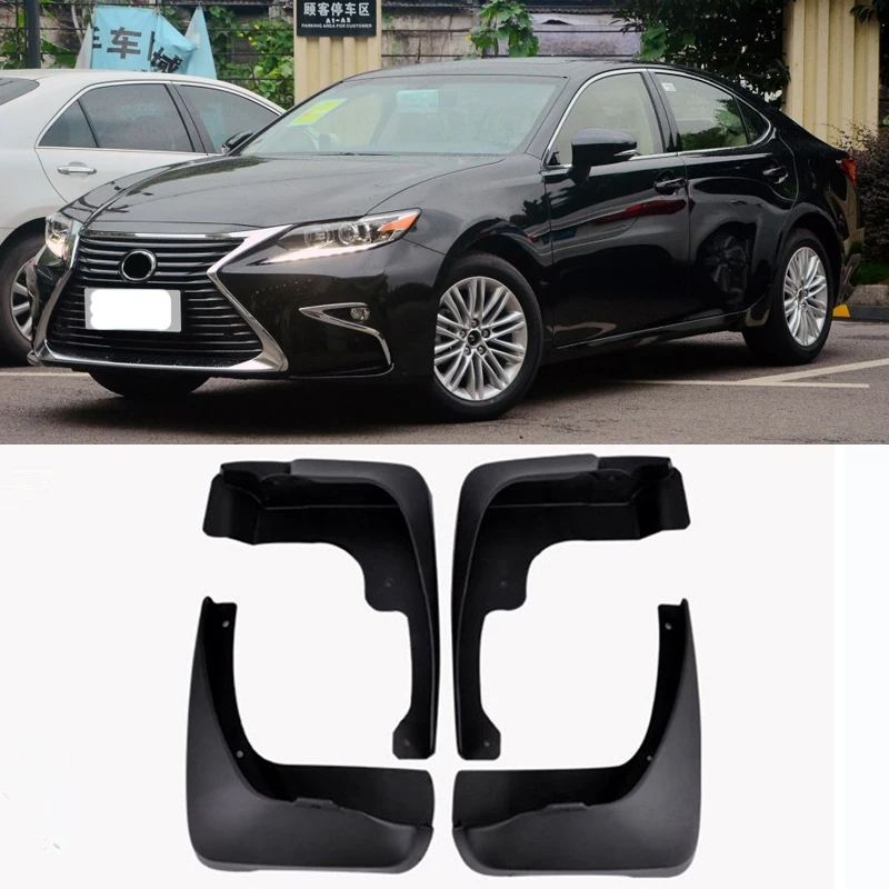 Брызговики для Lexus ES ES350, ES300h, ES250 2013- Брызговики передние задние брызговики Брызговики комплект литой