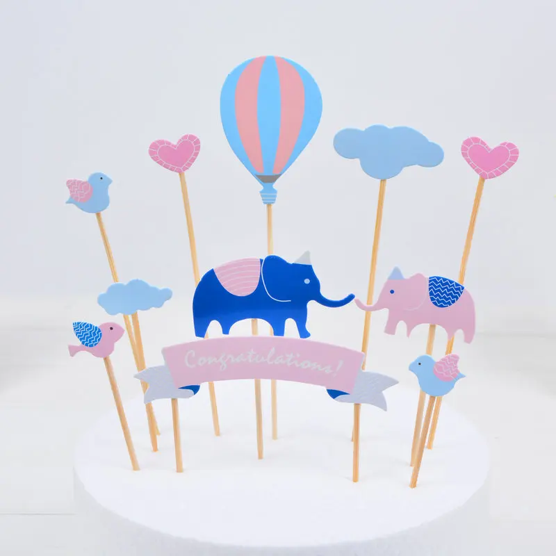 200sets/lot happy birthday cake decoration items kids party supplies decorating tools | Дом и сад