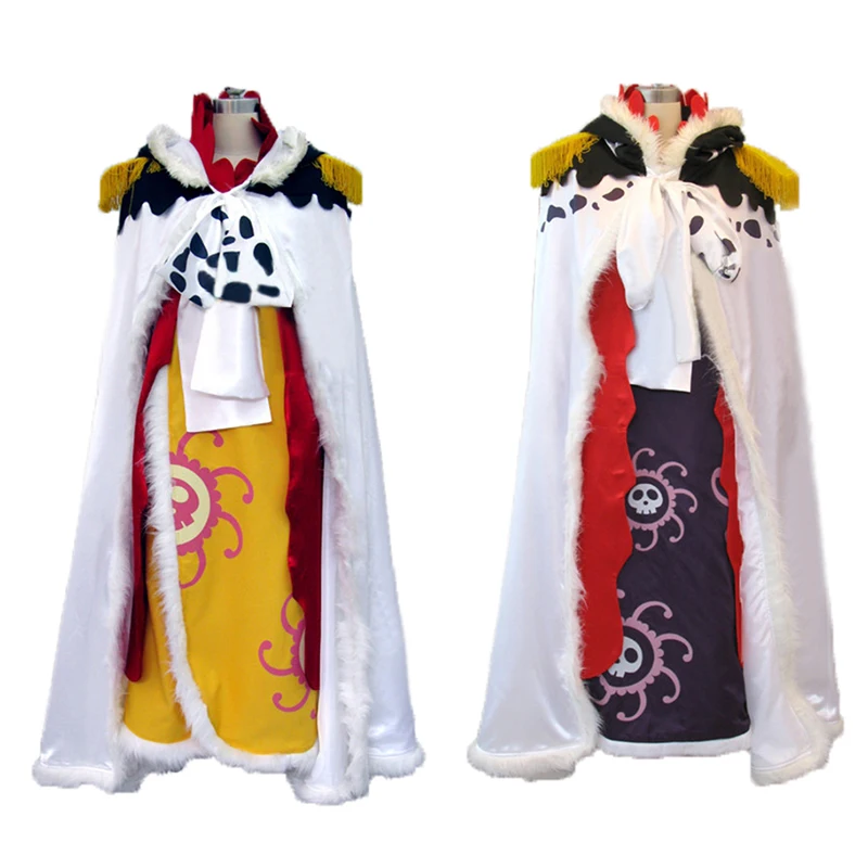 

ONE PIECE Boa Hancock Cosplay Costume with cape two styles can choose 11