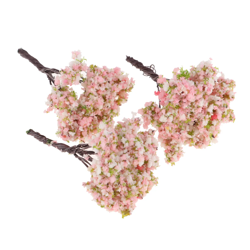 3 шт./лот миниатюрные растения из смолы в виде цветка сказочное украшение для сада