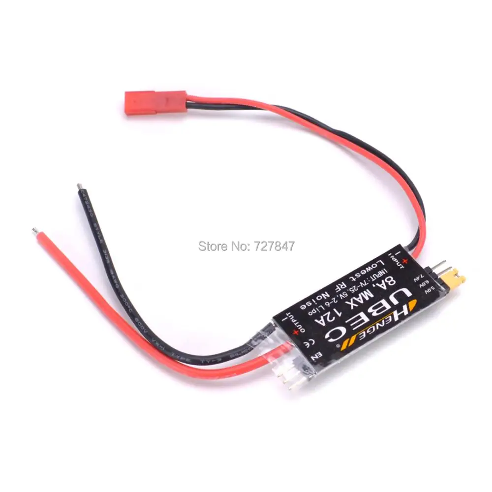 8A UBEC Выход 5 V/6В 6A/8A Max 12A Inport 7 V-25,5 V 2-6S Lipo/на возраст от 6 до 16 Сотовый металл-гидридных или никель Вход переключатель режима BEC Квадрокоптер с дистанционным управлением