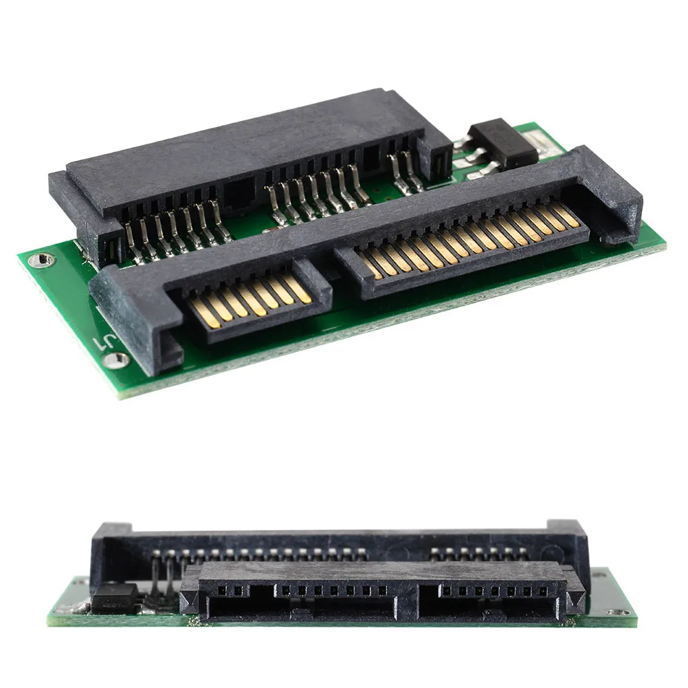 

Hot Sale 1.8 Inch Mini Micro SATA MSATA to 7+15Pin 2.5Inch Sata Adapter Converter Card