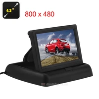 4 3 inch lcd monitor 12v wired 800480 portable 3w digital display ntsc pal auto parking rearview backup
