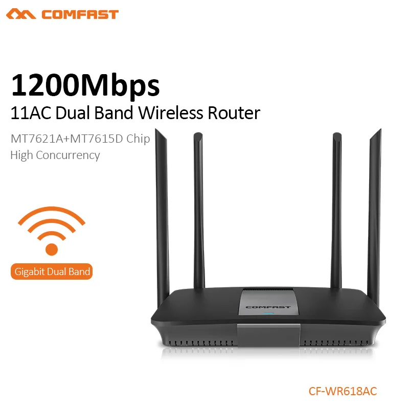 Comfast 5 ГГц Wifi роутер высокой мощности удлинитель 1200 Мбит/с Wlan WiFi ретранслятор