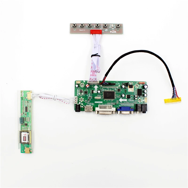 VGA HDMI DVI аудио набор для платы ЖК контроллер совместим 1366X768 LTN156AT01 B156XW01 V0 15 6 inch
