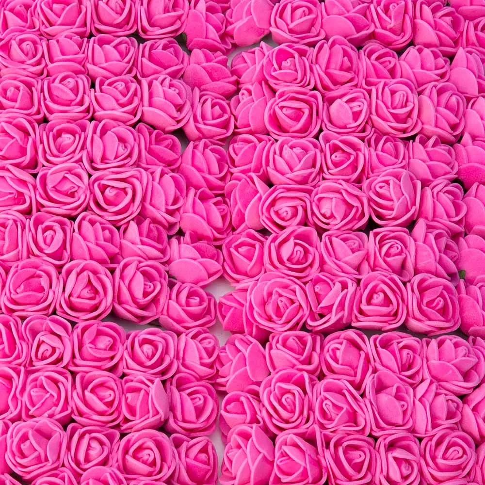 rose red Цветок розы плюшевый мишка моделирующие формы пенополистирол пенопласт белый пенопласт на День святого Валентина подарки вечерние свадебные украшения - Цвет: rose red