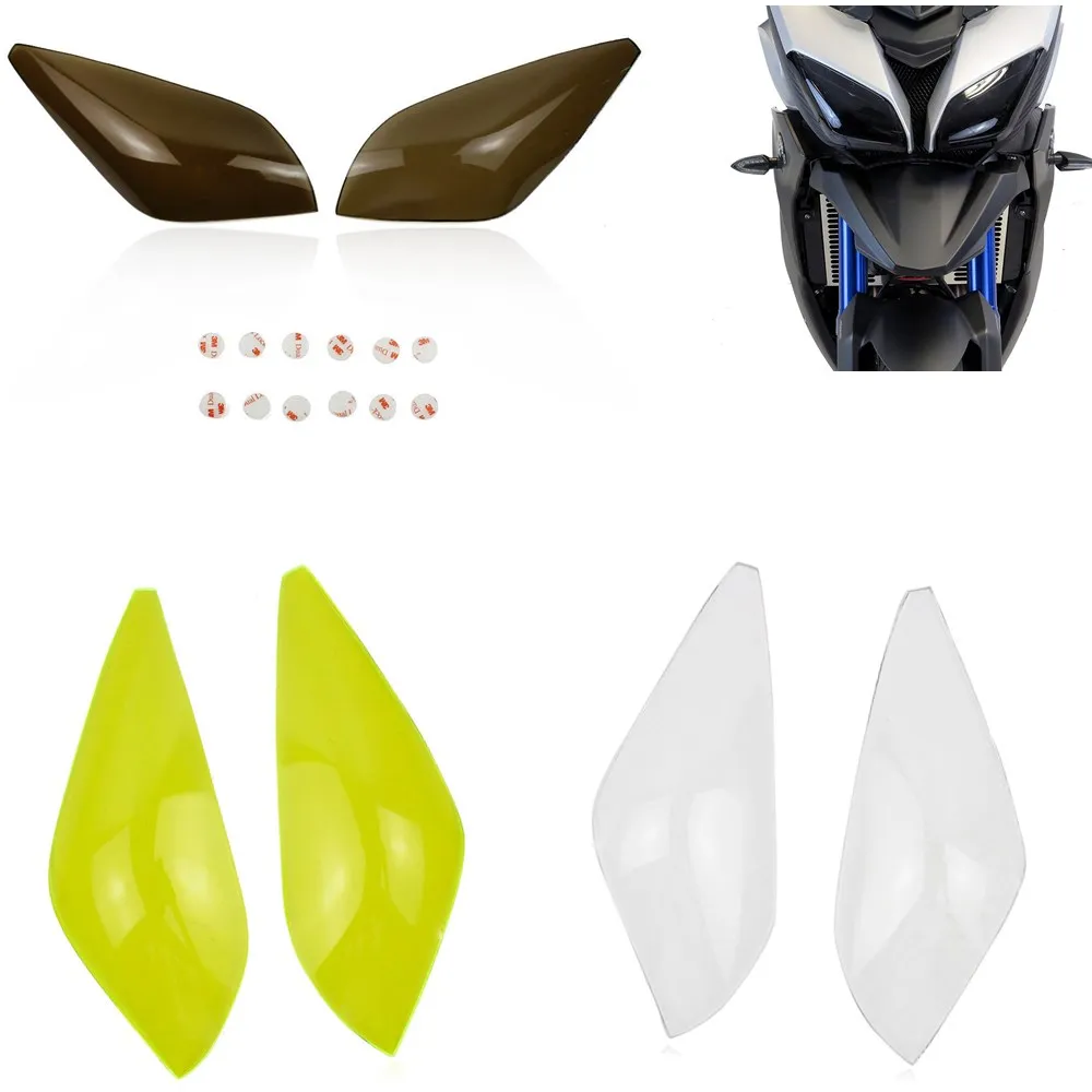 Защита для передней фары защитная крышка объектива Yamaha MT FJ 09 трассировщик 900 2015 2016